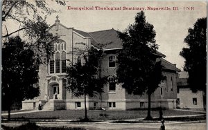 c1915 NAPERVILLE ILLINOIS EVANGELICAL THEOLOGICAL SEMINARY EARLY POSTCARD 36-118