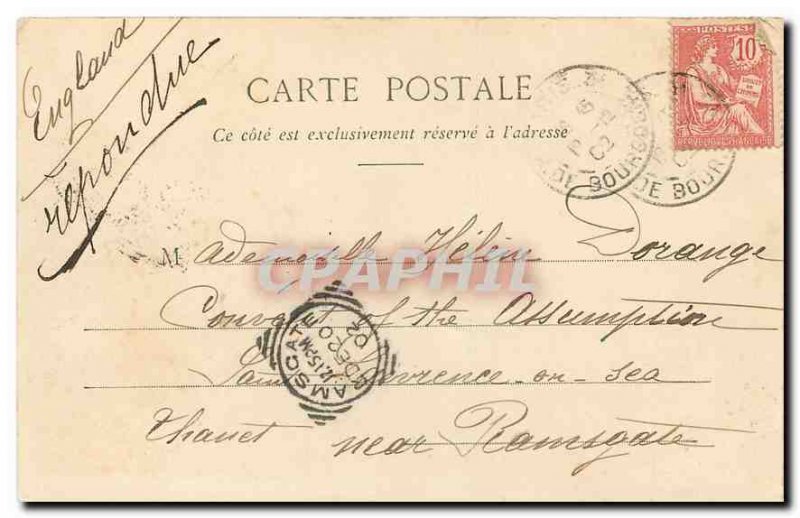 Old Postcard Paris Bois de Boulogne