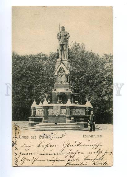 150973 GERMANY GRUSS aus BERLIN Roland Vintage RPPC