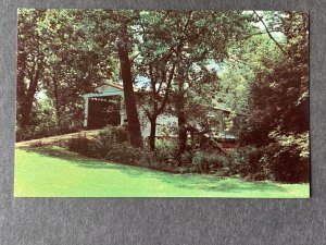 Portland Mills College Parke County IN Chrome Postcard H3005082743