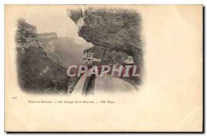 Postcard Old Bridge Royans Gorges of the Bourne