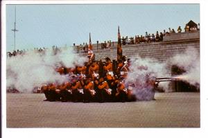 Soldiers Firing Guns, Old Fort Henry, Kingston, Ontario