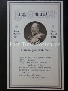 c1910 - H.M.King Edward Vll. Born Nov 9th 1841, Died May 6th 1910