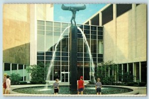 Vintage Cobo Hall Front Entrance Detroit, MI Postcard P169