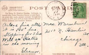 Needles, California -The El Garces, Sante Fe Hotel - 1931