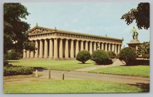 Nashville Tennessee~The Parthenon In Centennial Park~Vintage Postcard 