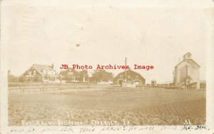 IA, Odebolt, Iowa, RPPC, Adams Farm House, 1913 PM, Carroll Photo No 31