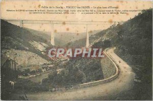 Old Postcard Vallee Sioul Fades Viaduct Over The Top of Europe