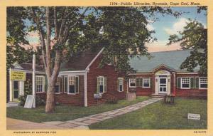 Public Library - Hyannis MA, Cape Cod, Massachusetts - Linen