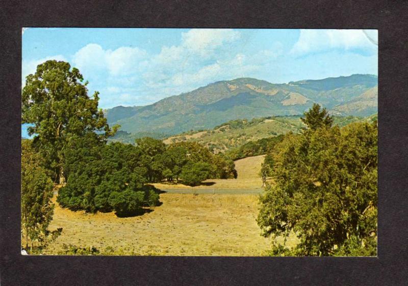 CA Valley of the Moon Glen Ellen California Postcard Jack London Park Wolf
