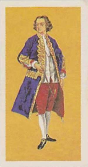 Brooke Bond Vintage Trade Card British Costume 1967 No 22 Man's Day Clothes C...