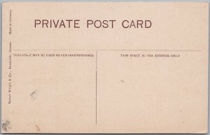 Brockville Public Library Canada Postcard Early 1900s Robert Wright H82