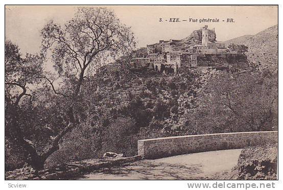 EZE, Vue generale, Alpes Maritime, France, 00-10s