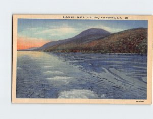 Postcard Black Mountain, Lake George, New York