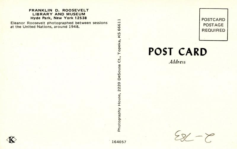 Famous People - Eleanor Roosevelt