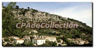 Modern Postcard The picturesque sites of Provence Vauvenargues General view o...