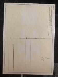 Mint Germany Patriotic Postcard Militar bravery Iron Cross WW2