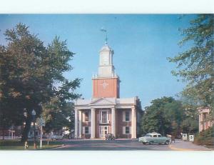 Unused Pre-1980 OLD CARS & COURT HOUSE Georgetown Delaware DE n4198@