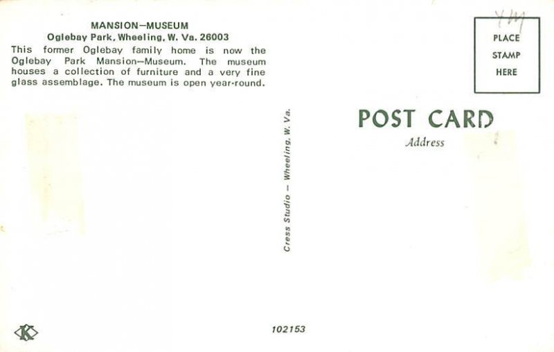 Mansion, Museum, Wheeling, WV