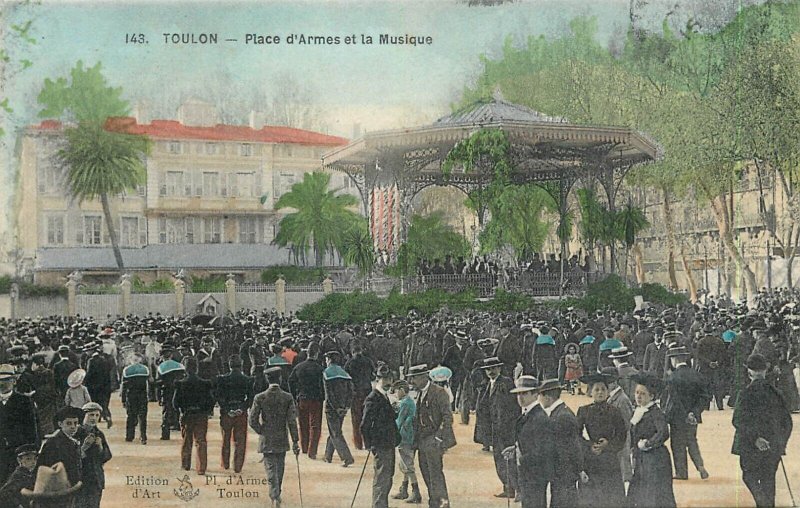 France Toulon music pavilion c.1911