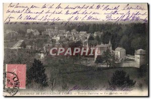 Old Postcard From Around Bagnoles De Lorne Tesse La Madeleine General view