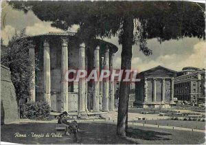 Postcard Modern Rome Temple of Vesta