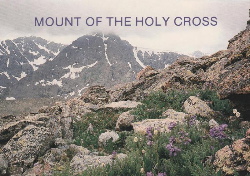 Mount of the Holy Cross CO, Colorado - Cross like snow pattern
