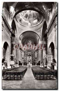 Postcard Modern Ceret P O Interior of the Church