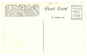 Michigan Detroit , Chalmers Motor company