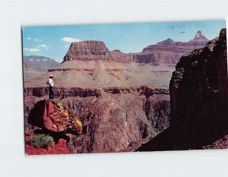 Postcard Balanced Rock, Grand Canyon National Park, Arizona