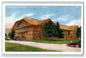 C. 1915-20 Forestry Building Portland Oregon. Postcard P222E