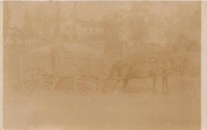 E28/ Occupational Real Photo RPPC Postcard c1910 Illinois Delivery Wagon 8