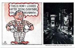 NEW YORK CITY - Broadway at Night