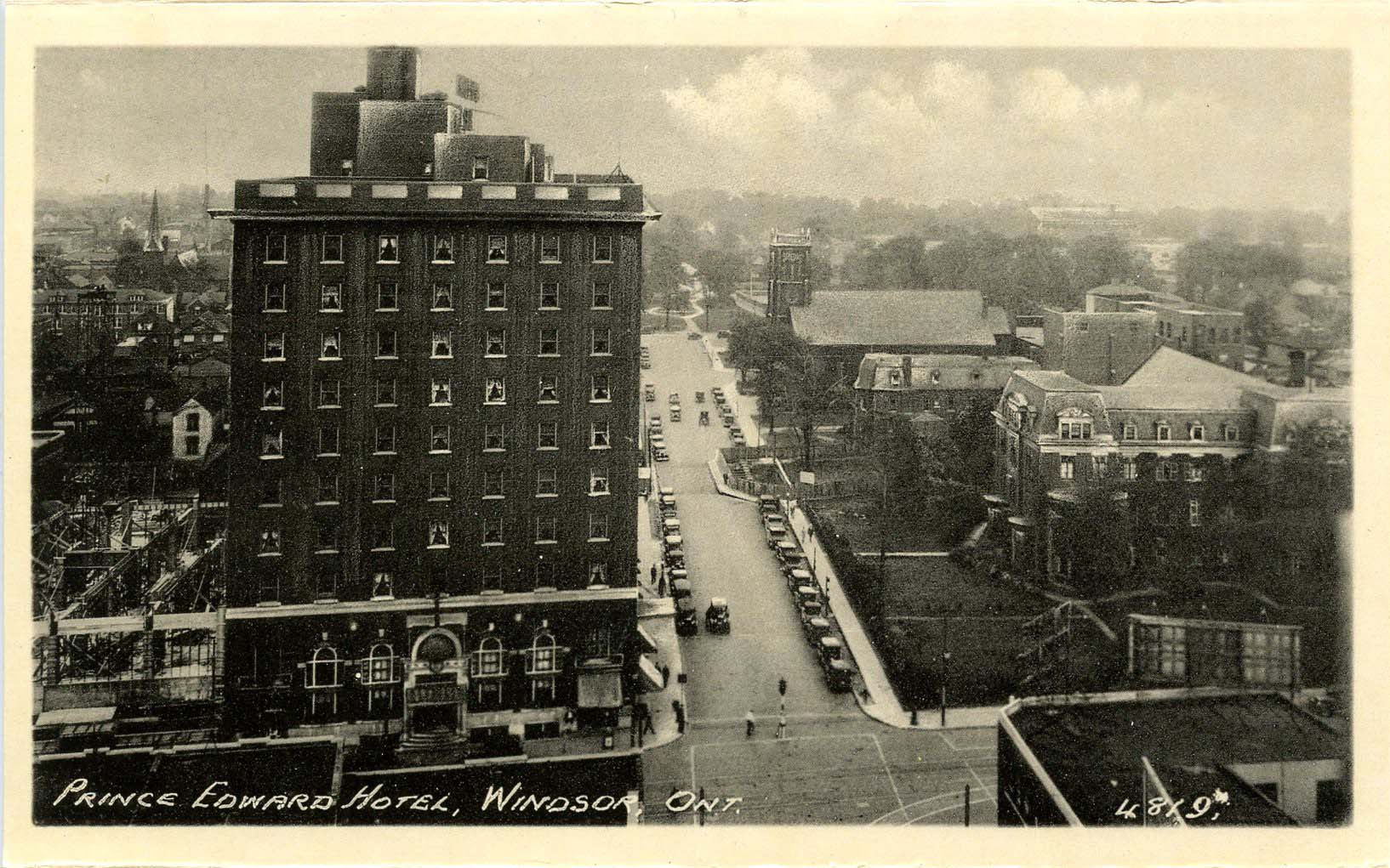 Canada Ontario, Windsor. Prince Edward Hotel Canada Ontario