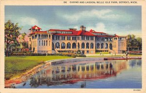 Belle Isle Park Casino And Lagoon - Detroit, Michigan MI