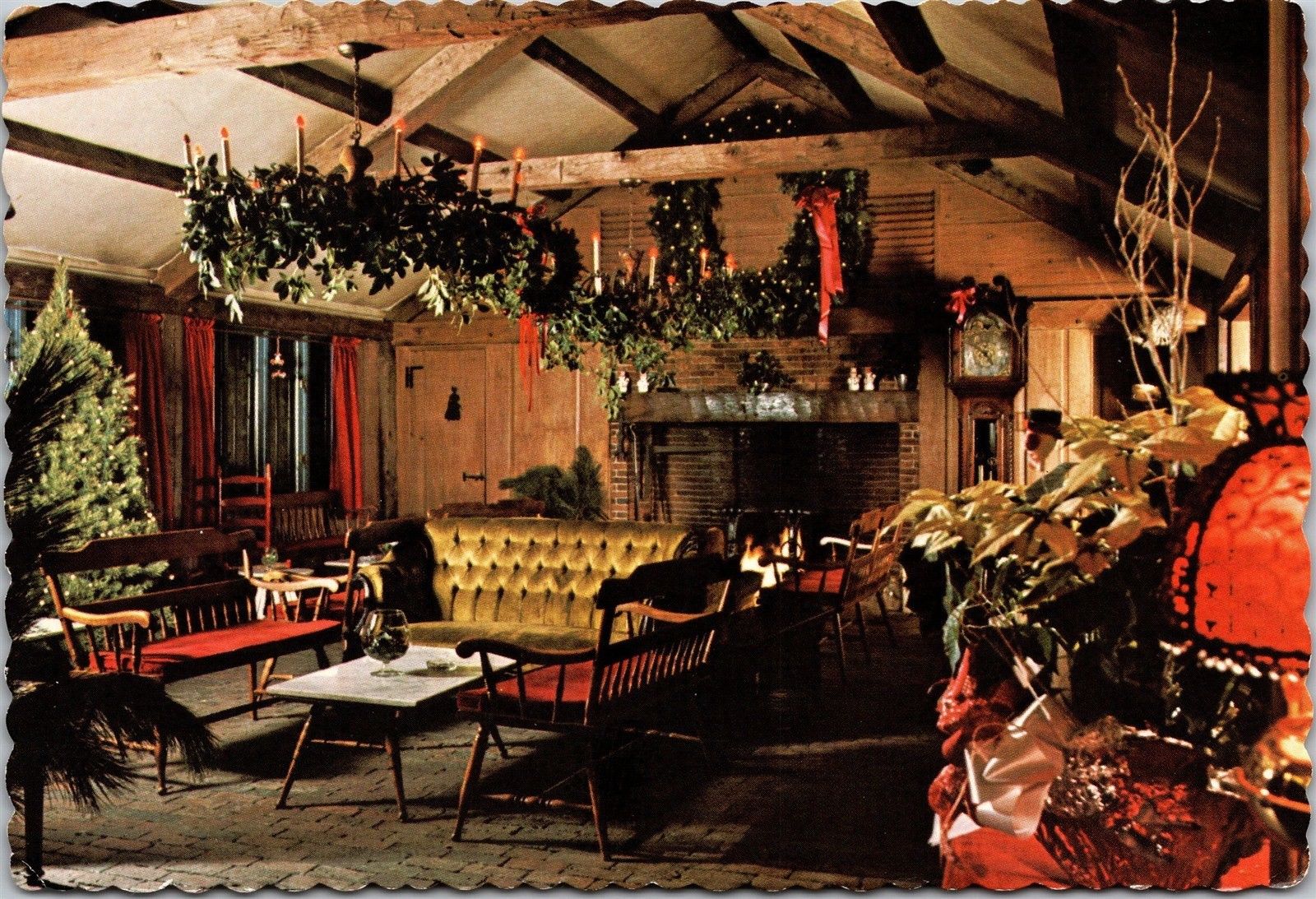 Christmas At The Log Cabin Restaurant Holyoke Massachusetts