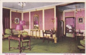 Illinois Chicago The Balckstone Hotel Parlor and Bed Chamber