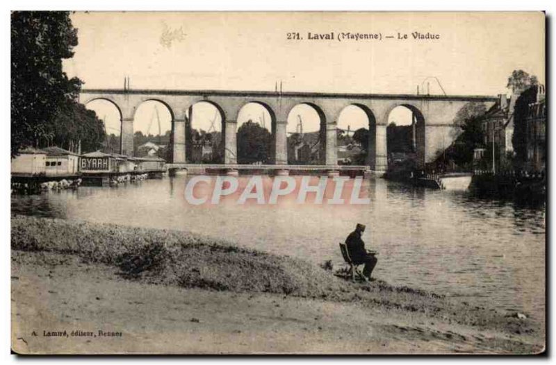 Laval Old Postcard Viaduct