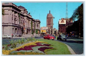 1957 View from the Court of Honor Milwaukee Wisconsin WI Vintage Postcard 