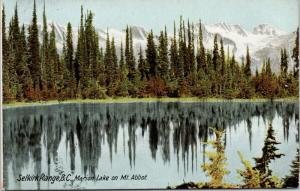 Selkirk Range Marion Lake Mt. Abbot BC British Columbia Postcard D77