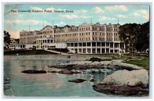 1913 View of The Griswold Groton Connecticut CT Antique Posted Postcard