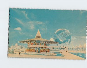 Postcard The Philippine Pavilion, New York World's Fair, Queens, New York