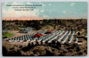 Colorado Springs Modern Woodman of America Sanitarium Postcard H21