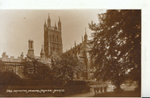 Gloucestershire Postcard - Gloucester Cathedral From North West - Ref TZ4858