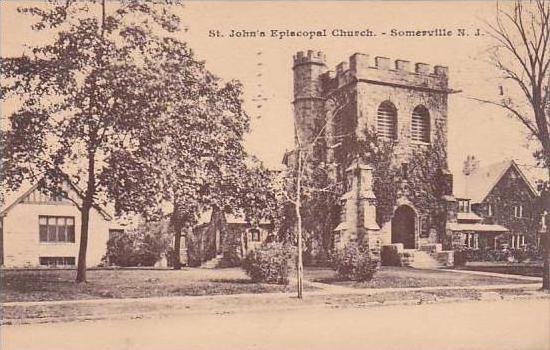 New Jersey Somerville Saint Johns Episcopal Church 1939