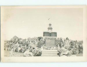 Pre-1950 rppc NICE VIEW Rock Garden Between Bend & Redmond Oregon OR W0114