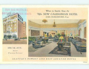 W-border HOTEL SCENE Seattle Washington WA AE1828