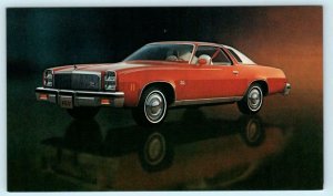 Advertising 1977 CHEVROLET MALIBU Classic Landau Coupe Car Automobile Postcard