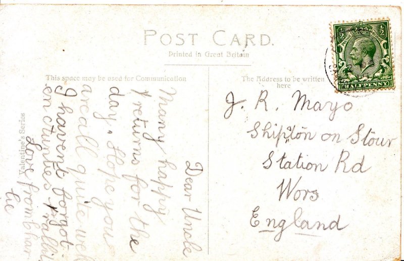 Worcestershire Postcard - New Boat House and Churches - Evesham - Ref C1153