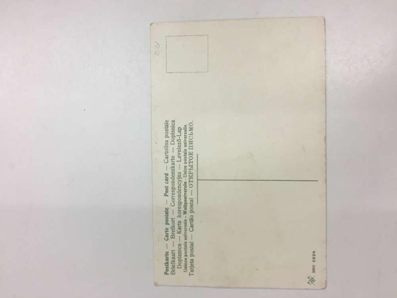 Ballston Spa New York Flower Letter Message Greeting Antique Postcard K105771